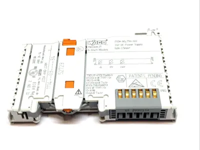 USED WAGO POWER SUPPLY MODULE 10A FIELD POWER 750 SERIES I/O