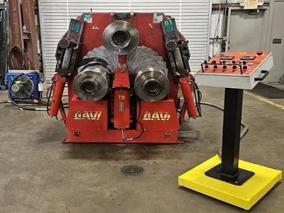 5" X 5" X 5/8" DAVI MODEL MCP-14 DOUBLE PINCH ANGLE ROLL