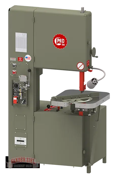 New | in-Stock GROB 4V-24 Vertical Band Saws Michigan US | Vander Ziel Machinery Sales #480380