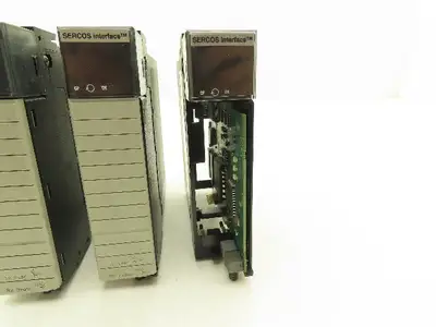 Allen Bradley 1756-M08SE 8 Axis Sercos Interface Module Ser B Lot of 3