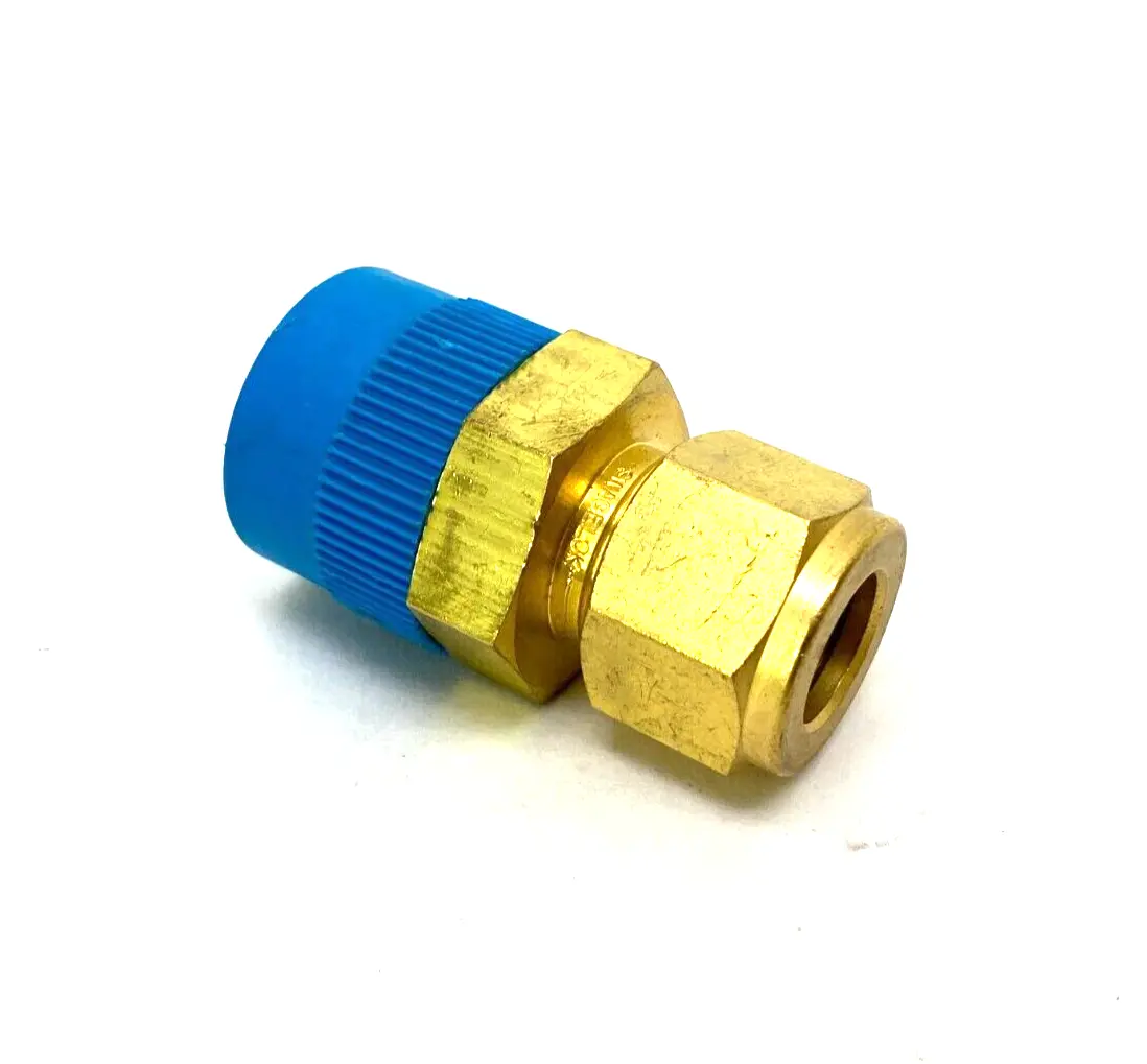 B-810-1-12 | Swagelok  Brass Straight Compression Fitting 1/2" OD 3/4" NPT Thread - New Other