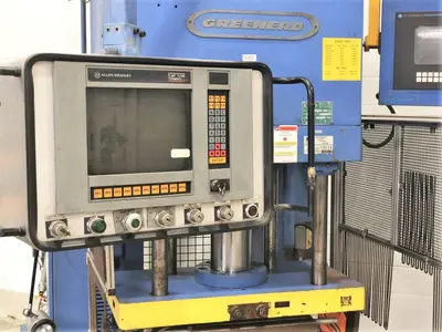 100 TON GREENERD MODEL HCA-100-60L12 JOGGLE C-FRAME HYDRAULIC PRESS