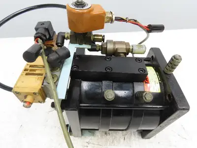 Taiyo 3-Stage Pneumatic Air Cylinder 140mm Bore 9mm Stroke 70 PSI