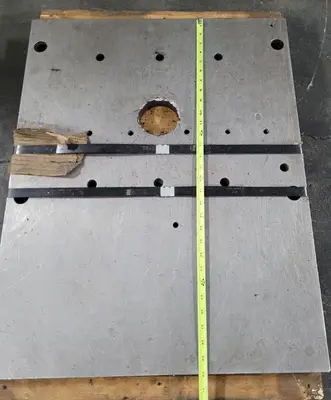 TOOLING & ACCESSORIES FIXTURE PLATE 30X24X1.5IN 3.25IN HOLE 311LB