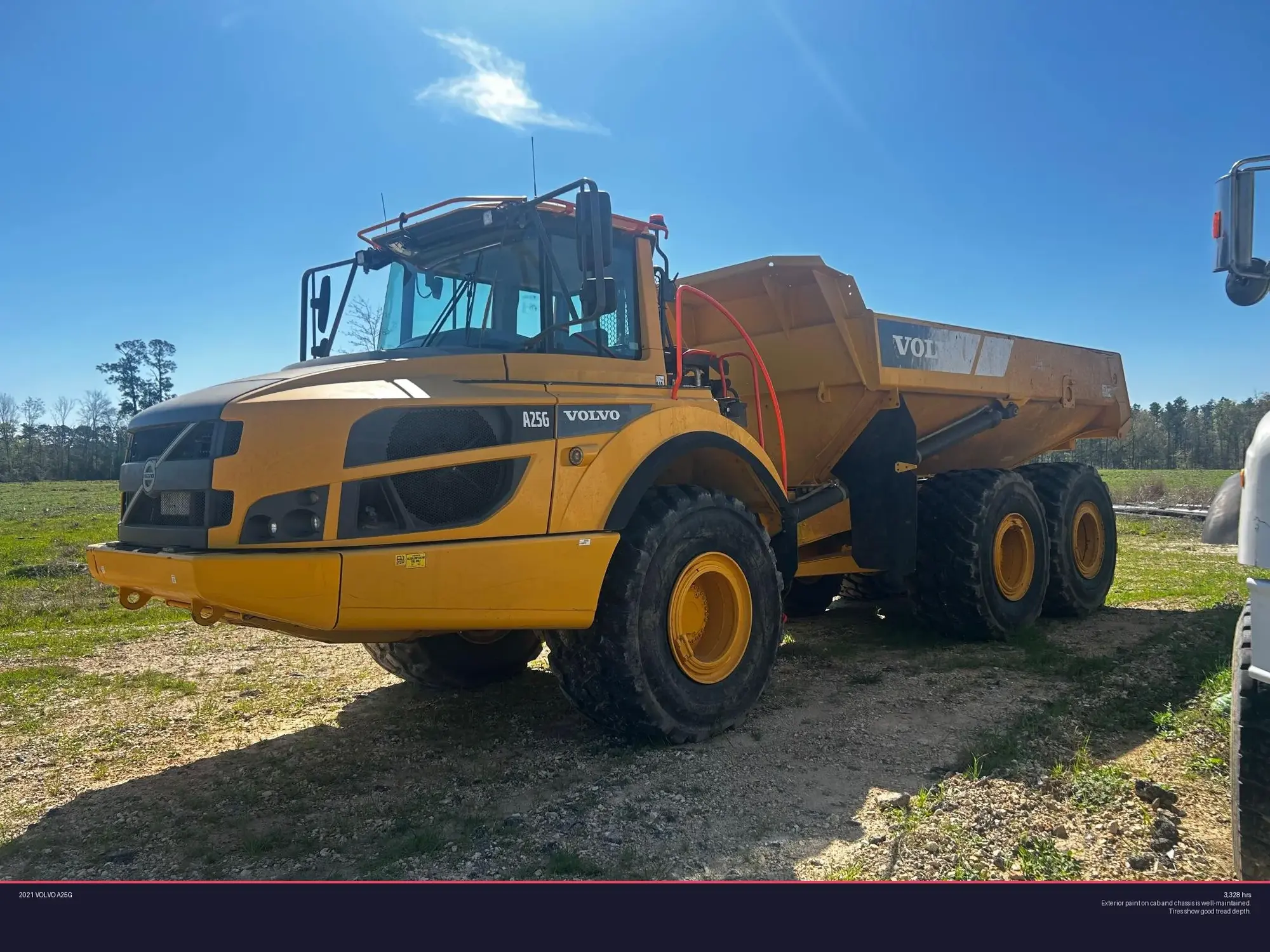 Used 2021 VOLVO A25G Articulated Dump Trucks Texas US | Proxy Equipment #1378455