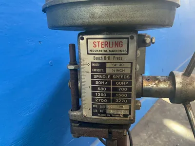 Used STERLING SP30 Heavy Duty & Sensitive Single Spindle Drills Ohio US | HGR 24 #1233480