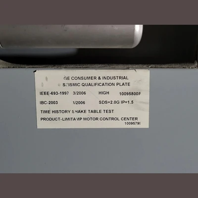 General Electric 5kV Vacuum Contactor Package