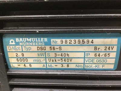USED BAUMULLER DSG 56-S