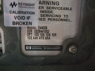 USED AGILENT E4402B