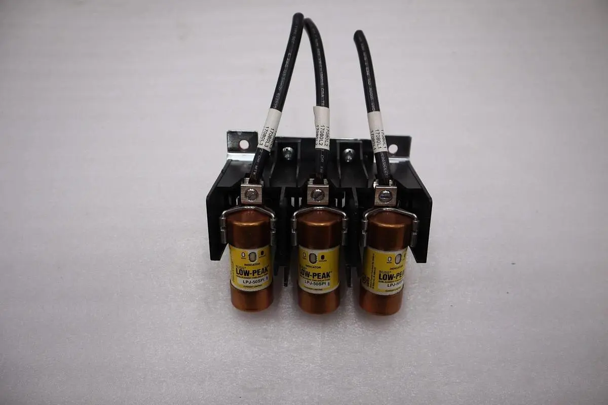 SQUARE D 40566-040-51 FUSE BLOCK WITH FUSES STOCK H1730