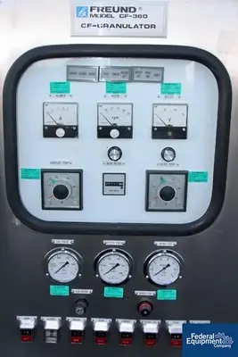 USED Freund-Vector Vector CF360EX Granulator, S/S