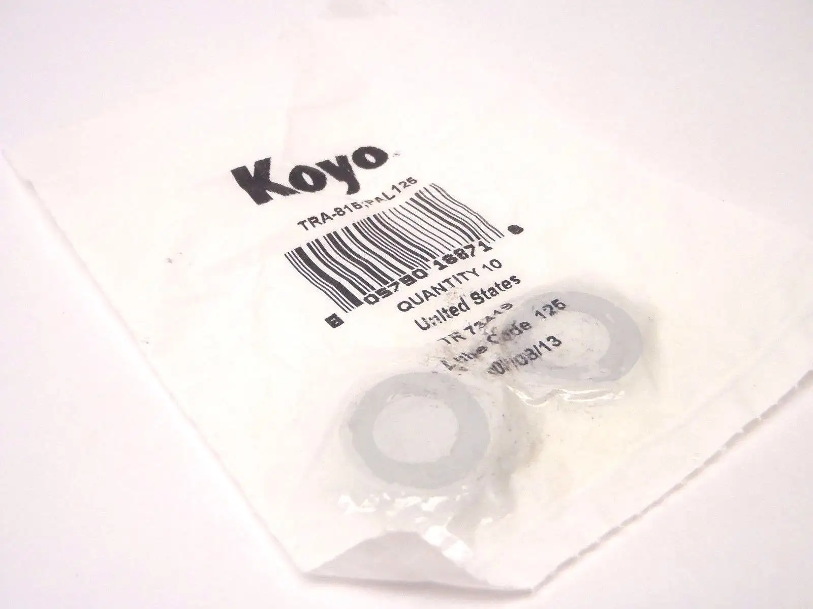 USED KOYO THRUST ROLLER BEARING WASHER