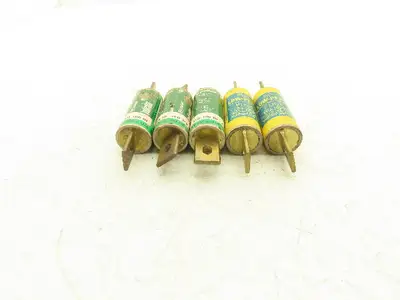Time Delay Fuse 100A 600VAC Class J Mixed Brand Lot of 5