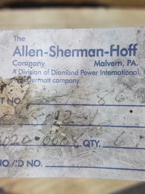 NEW Allen-Sherman-Hoff 82188
