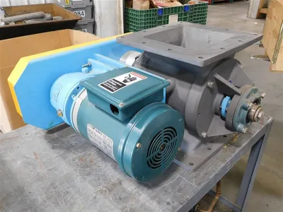 Carolina Conveying Inc. 8" RVS Rotary Feeder with Opperman Mastergear TDQ5 New