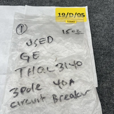 Used GE THQL3140 Circuit Breakers California US | Davliegogo LLC #1705984