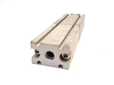 USED SMC FREE MOUNT COMPACT ACTUATOR CYLINDER W/ VACUUM 0.7
