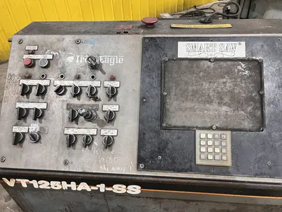 20" x 24" HEM MODEL #VT-125HA-1-SS SMART-SAW AUTOMATIC VERTICAL BAND SAW WITH NESTING: YOBRO #24105