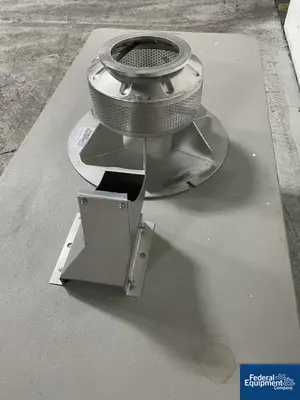 USED Vector 1.3 Liter Coating Pan for Vector LDCS-3, S/S