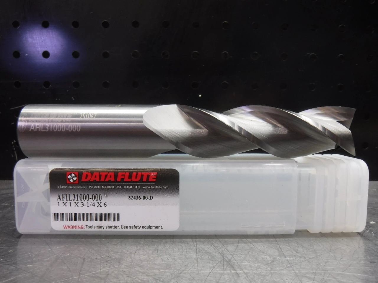 Data Flute 1" Carbide Endmill 3 Flute AFIL31000-000 (LOC1818C)