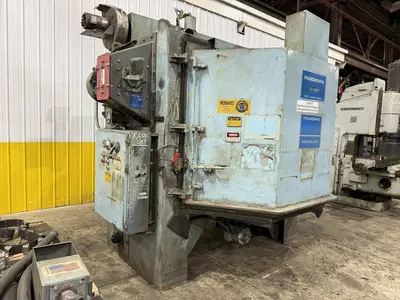 72” TABLE PANGBORN MODEL 6-LK ROTOBLAST SHOT BLAST MACHINE: YOBRO #24357