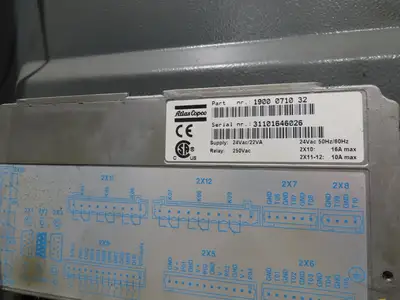 Atlas Copco GA160VSD-FF 215Hp Rotary Screw Air Compressor 1076CFM 460v Air Dryer
