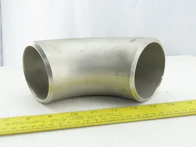 Enlin A/SA403 WP-W M9JQ 3" Butt Weld Stainless Steel 90° Elbow