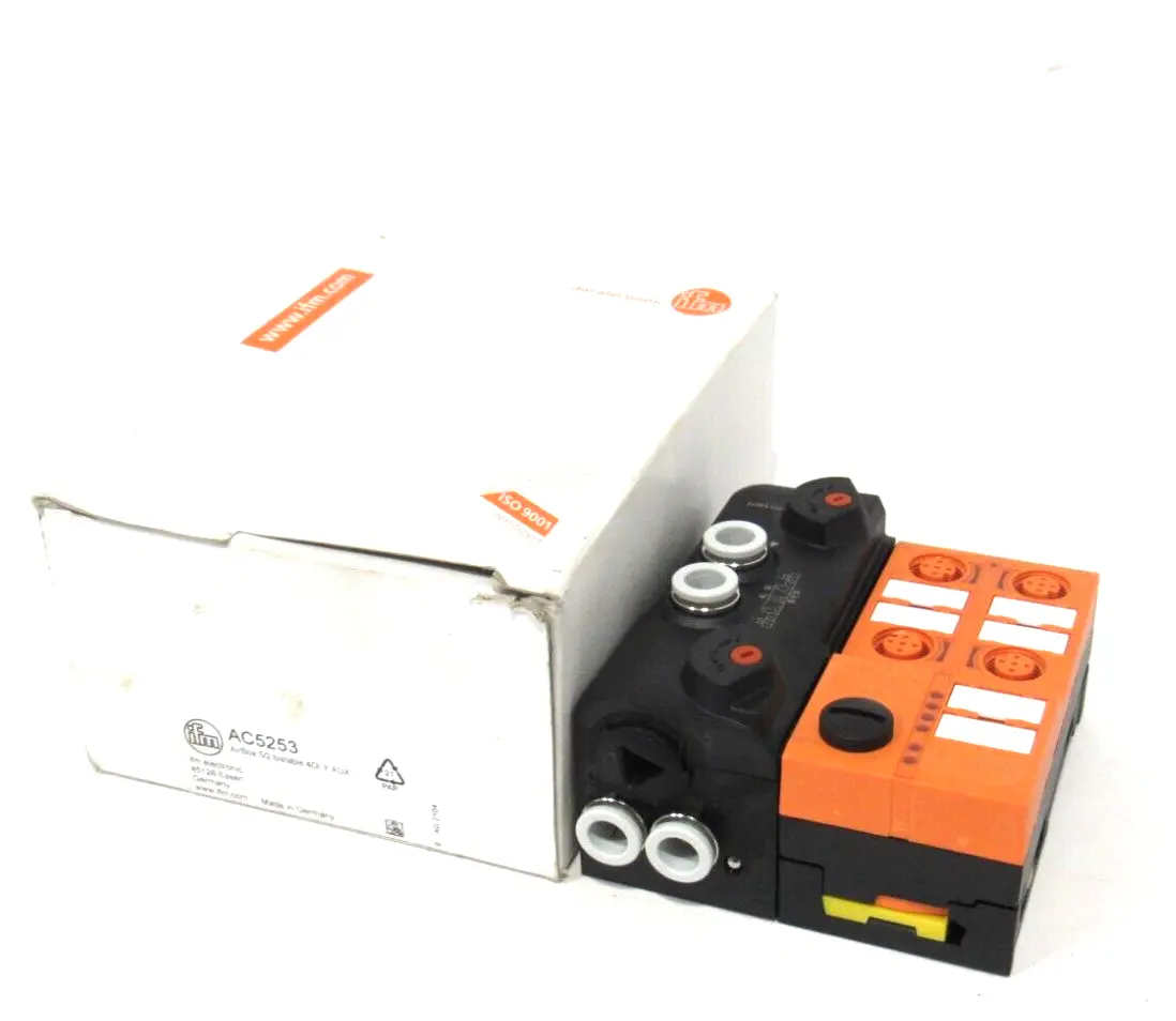 NEW IFM EFECTOR AC5253 AIRBOX 5/2 BISTABLE 4DI-Y AUX