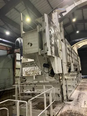 Rail Car to Barge Coal Transloading, tilter, dumper