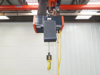 Kone Cranes 1/4 Ton Electric Chain Hoist 16' Lift 16/5 FPM 2 Speed 460 Volt 3PH