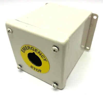Used Hoffman Extra Deep Emergency Push Button Enclosure Electrical Boxes Michigan US | Maverick Industrial Sales #1391341