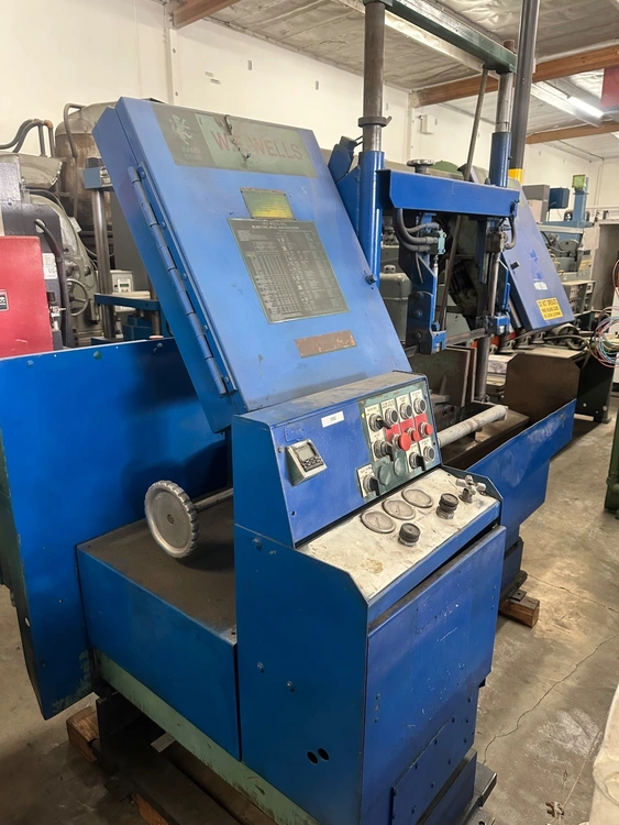 Used W.F. WELLS F-16-2A Horizontal Dual Column Band Saws California US | Wheeler Machinery Sales 6 #8729