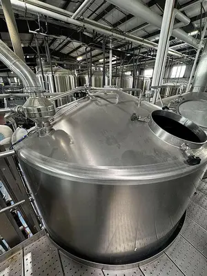 Used 2015 PROSPERO SK 30 BBL PRODUCTION BREWHOUSE Brewing Equipment Oregon US | Ager Tank & Equipment Co. #1365431