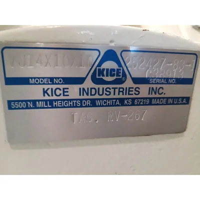 Used KICE INDUSTRIES INC. VJ14X10X10 Valves/Fittings West Virginia US | JM Industrial #1445897