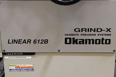 USED 2012 Okamoto LINEAR 612B, 2012, ROLLER BEARING TABLE,
