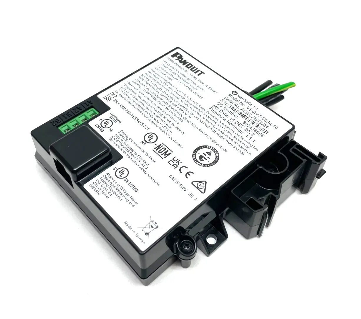 USED PANDUIT VERISAFE ABSENCE OF VOLTAGE TESTER