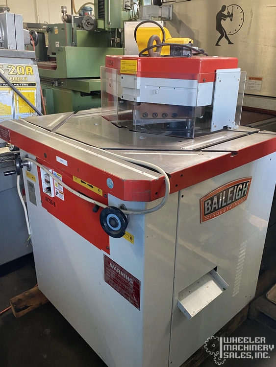BAILEIGH SN-250MS NOTCHING MACHINES | Wheeler Machinery Sales
