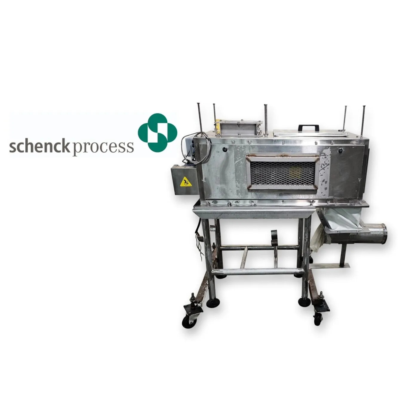 Used Schenck Process Belt Weighfeeder Weigh Belt Loss in Weight Feeder