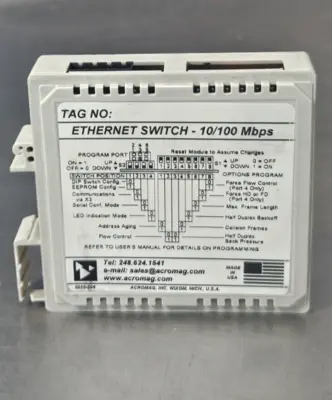 Acromag 900EN-S005 Ethernet Switch (BIN533)