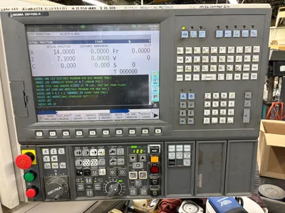 2011 OKUMA GENOS L300-M CNC Turning Centers, Horizontal CNC Turning / Live Milling | Machinery Management (4)