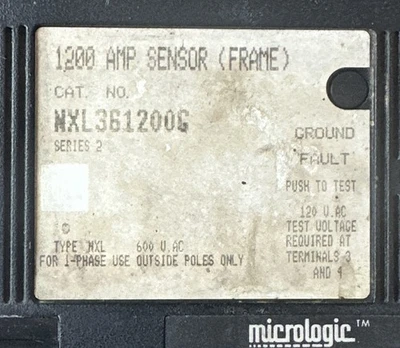 USED Square D NXL361200G