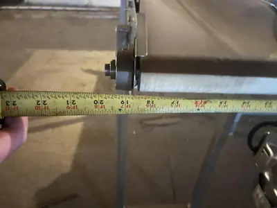9ft Long Flat Belt Conveyor