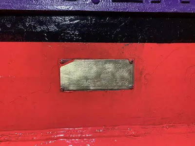 USED BLACK CLAWSON ROLL SPLITTER