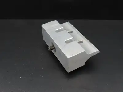 SH152 Ultrasonic Welding Horn Slotted Aluminum Plate 4"W x 2.6"H