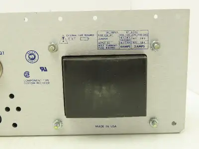 Power One HE48-4-A DC Power Supply 100-240VAC 47-63Hz Input 48VDC 4A Output