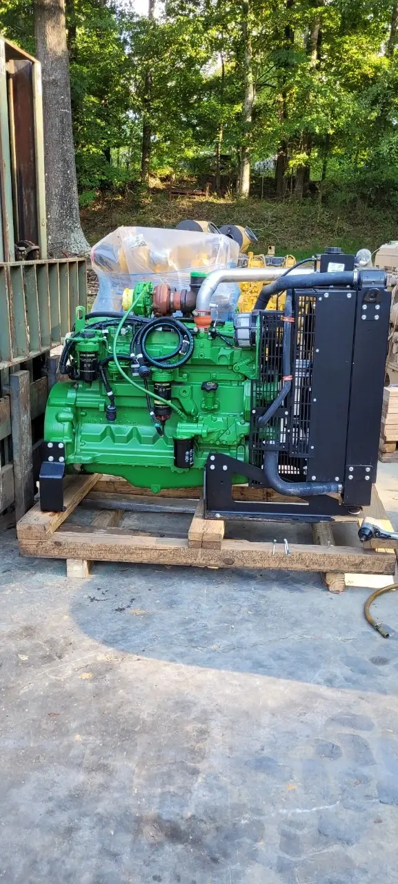 New | in-Stock JOHN DEERE 6068T REMAN POWER UNIT WITH RADIATOR NO ECM Power Units Georgia US | Atlanta Truck Equipment #1297872