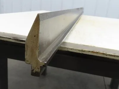 Press Brake Die 72-15/16" Long 30° Offset V 1/2" Tang 3/4" W 2-11/16" H