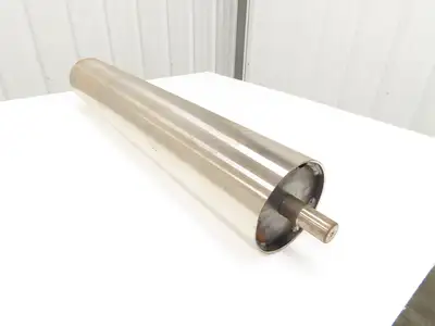 Hytrol B-21752-036 Belt Conveyor Tail Pulley 6"x 36"BW 1-3/16"Shaft Crowned
