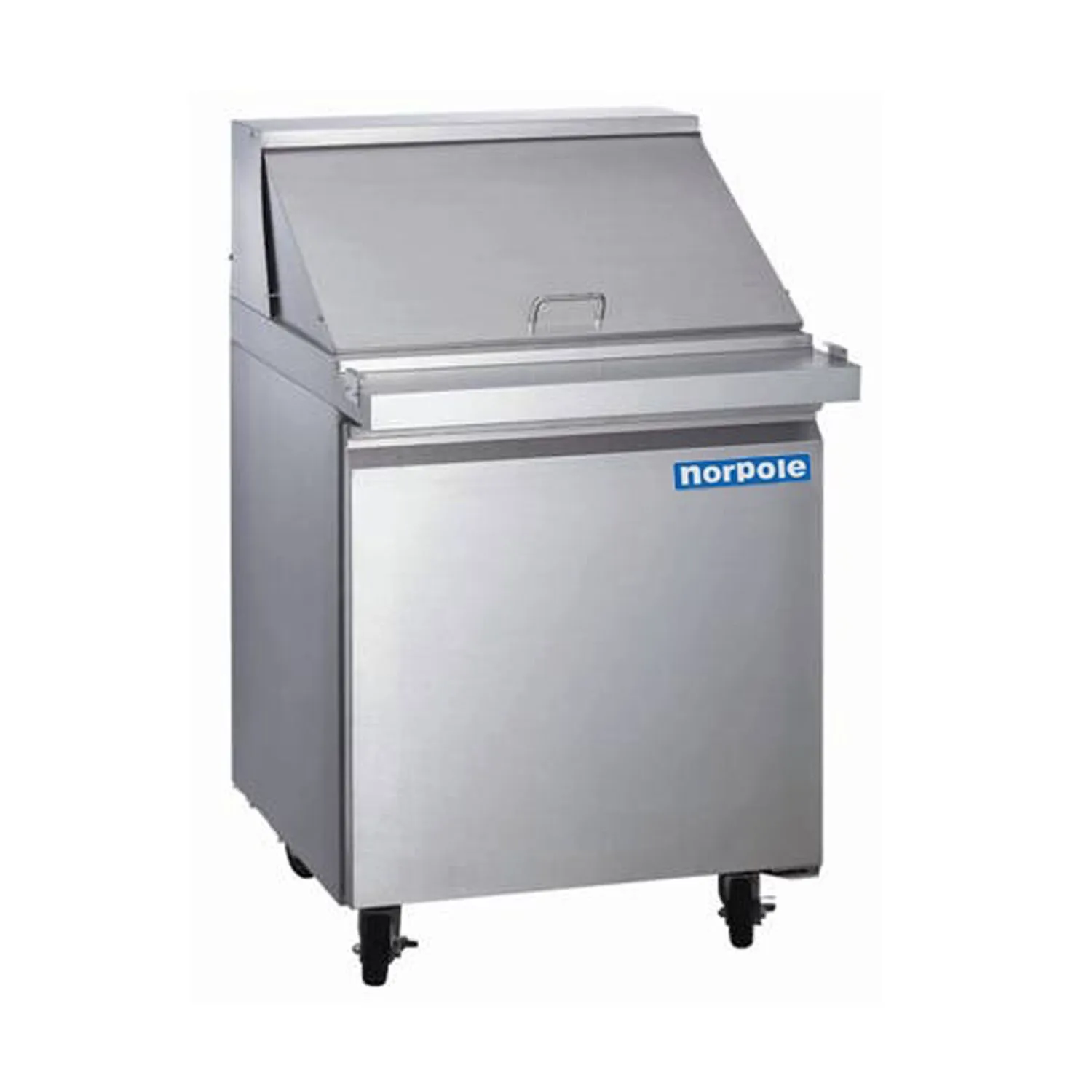 126-0005 Norpole NP1R-SWMT Mega Top Self Contained Sandwich Prep Table Cooler