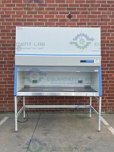 Used THERMO SCIENTIFIC 1387 SERIES 1300 CLASS II TYPE A2 BIOLOGICAL SAFETY CABINET 6' Fume Hoods | Equipment Lab #486281